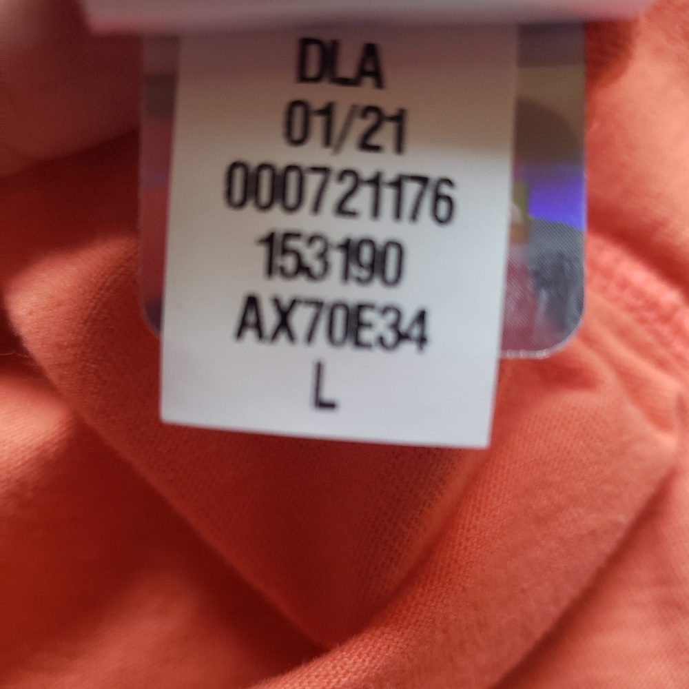 The North Face Orange Tank Top with White Logo - Picture 5 of 10